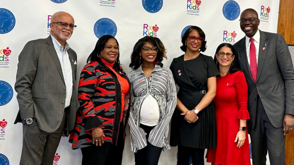 A photo of members of the RXKids team during a recent media promotion.